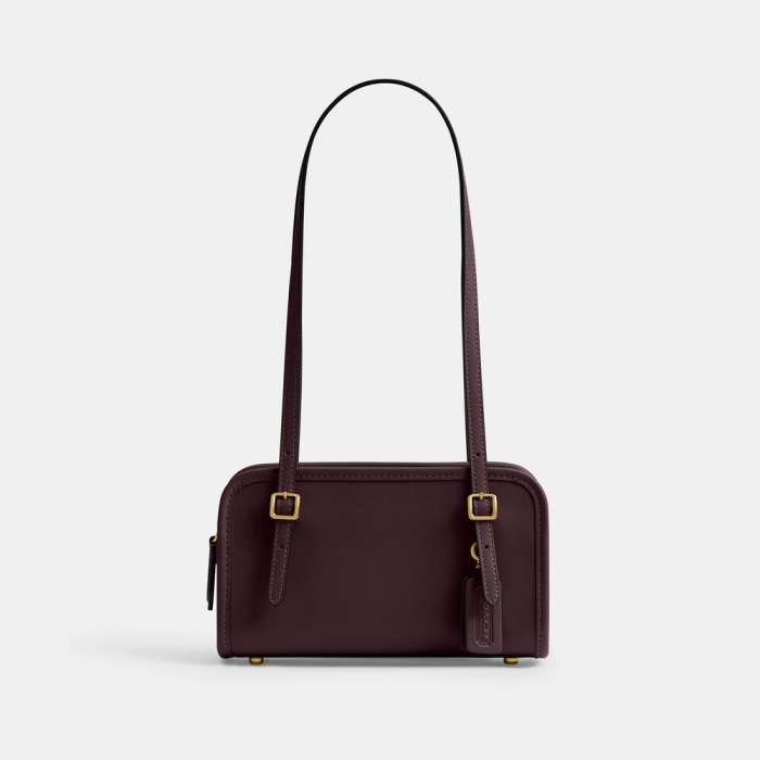 Coach Swing Zip Bag 20 - Dark Purple