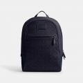 Coach Theo Backpack In Signature Jacquard 27 - Navy Coach Theo Backpack In Signature Jacquard 27 - Navy