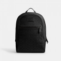 Coach Theo Backpack In Signature Jacquard 27 - Black