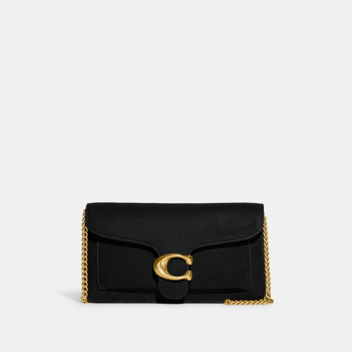 Coach Tabby Chain Clutch 21 - Black
