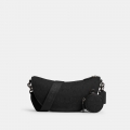 Coach Hall Soft Sling Bag In Signature Jacquard 30 - Black