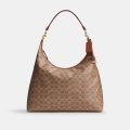 Coach Juliet Shoulder Bag 38 In Signature Canvas - Light/Pastel Brown Coach Juliet Shoulder Bag 38 In Signature Canvas - Light/Pastel Brown