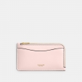 Coach New York Zip Card Case - Light/Pastel Pink Coach New York Zip Card Case - Light/Pastel Pink