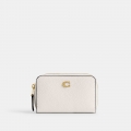 Coach Essential Small Zip Around Card Case - WHITE Coach Essential Small Zip Around Card Case - WHITE