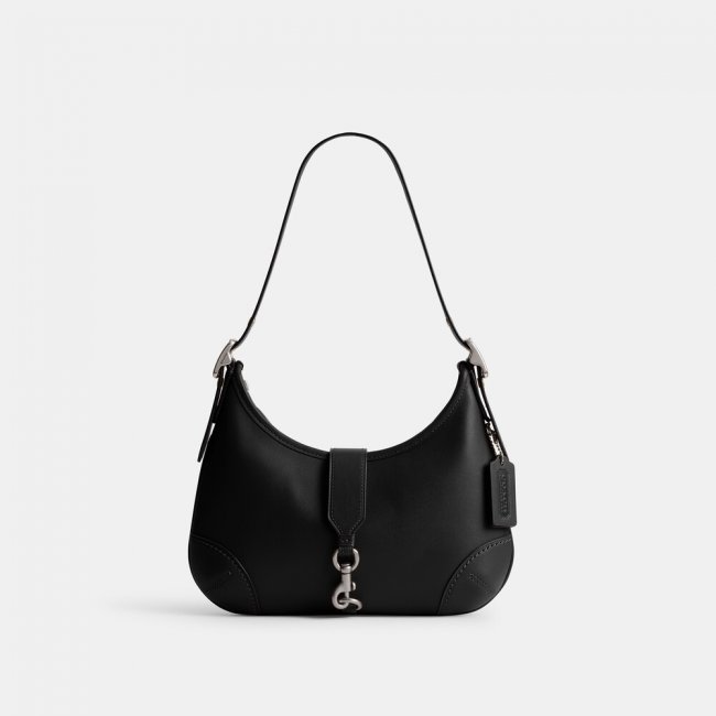 Coach Hamptons Hobo Bag - Black Coach Hamptons Hobo Bag - Black