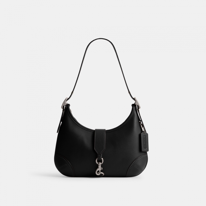 Coach Hamptons Hobo Bag - Black