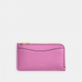 Coach New York Zip Card Case - PINK 1 Coach New York Zip Card Case - PINK 1