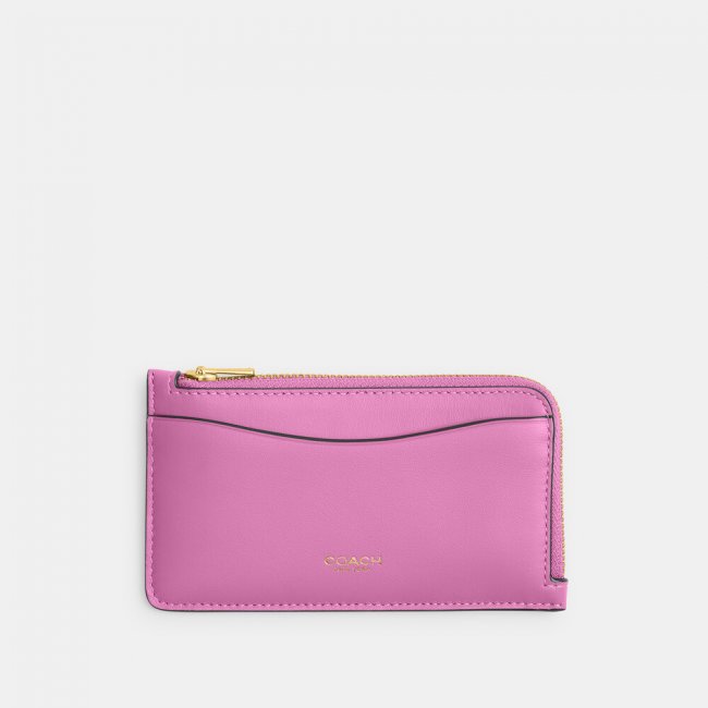 Coach New York Zip Card Case - PINK 1
