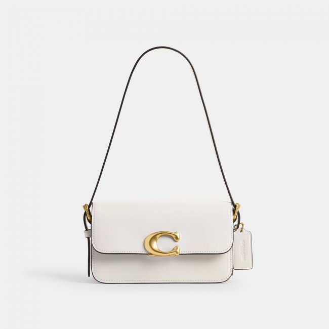 Coach Zoe Shoulder Bag 20 - WHITE