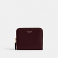 Coach New York Billfold Wallet - BURGUNDY Coach New York Billfold Wallet - BURGUNDY