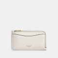 Coach New York Zip Card Case - WHITE Coach New York Zip Card Case - WHITE