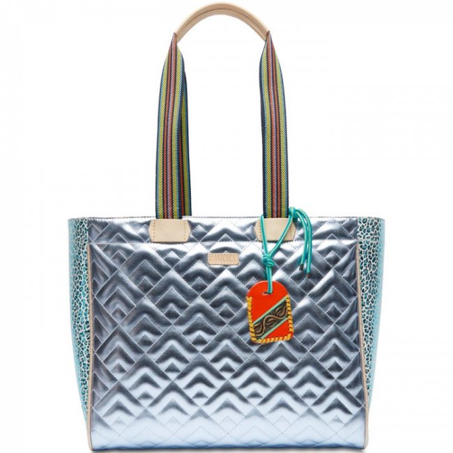 Consuela Blue Jag Pouch