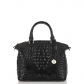 Brahmin Duxbury Satchel Black Melbourne ID:Brahmin-203039 Brahmin Duxbury Satchel Black Melbourne ID:Brahmin-203039