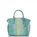 Brahmin Duxbury Satchel Seafoam Ombre Melbourne ID:Brahmin-203055 Brahmin Duxbury Satchel Seafoam Ombre Melbourne ID:Brahmin-203055