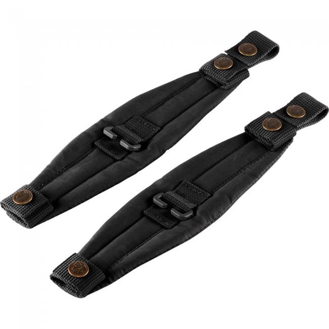 Kanken Mini Shoulder Pads - Black Kanken Mini Shoulder Pads - Black