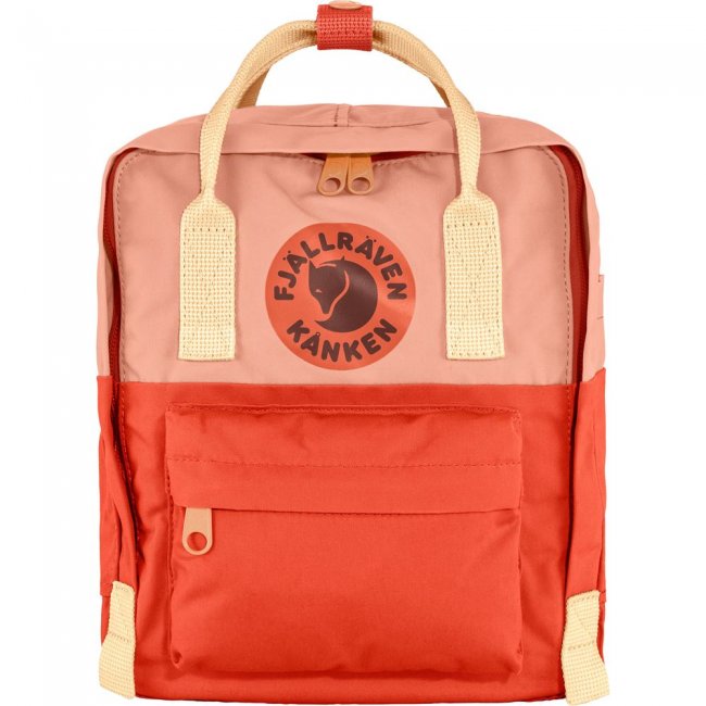 Kanken Art Mini - Poppy Fields-Cotton Sky Kanken Art Mini - Poppy Fields-Cotton Sky