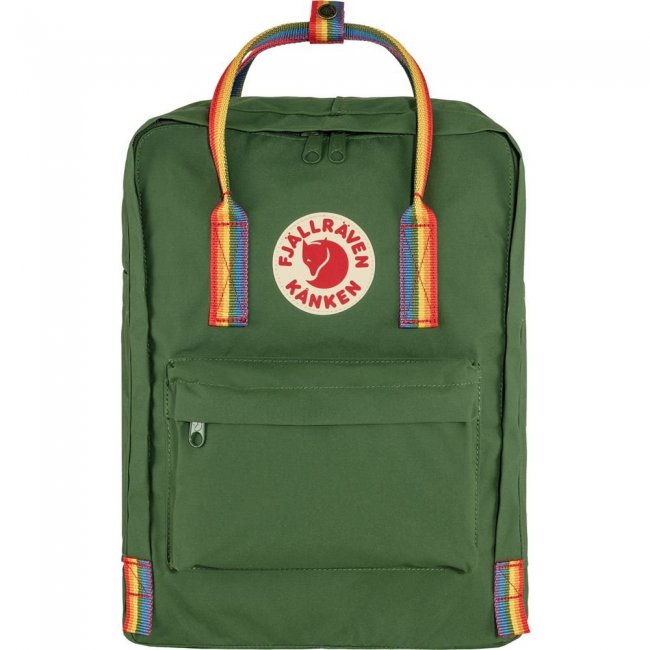 Kanken Rainbow - Spruce Green-Rainbow Pattern Kanken Rainbow - Spruce Green-Rainbow Pattern