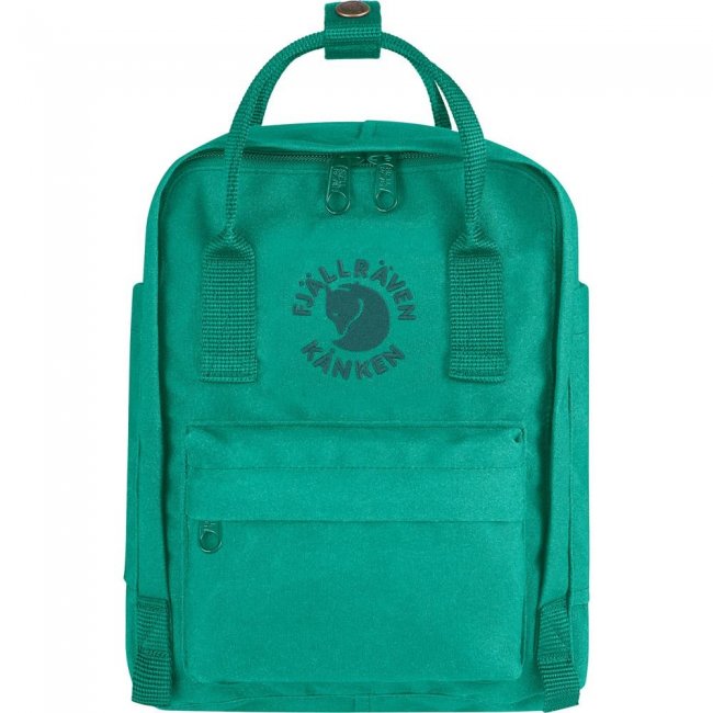 Re-Kanken Mini - Emerald Re-Kanken Mini - Emerald