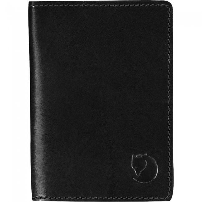 Leather Passport Cover - Black Leather Passport Cover - Black