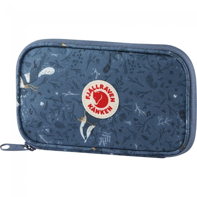 Kanken Art Travel Wallet - Blue Fable Kanken Art Travel Wallet - Blue Fable