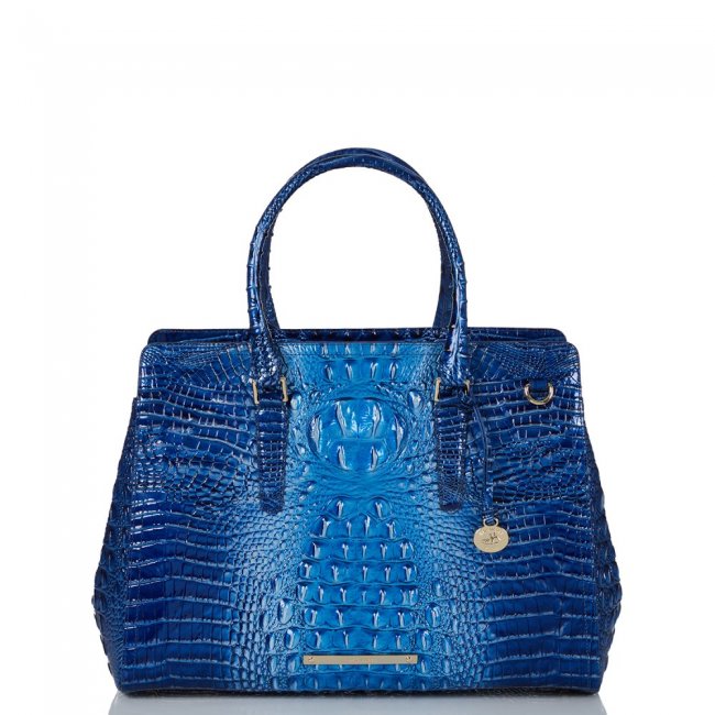 Brahmin Finley Carryall Vista Blue Ombre Melbourne ID:Brahmin-203116