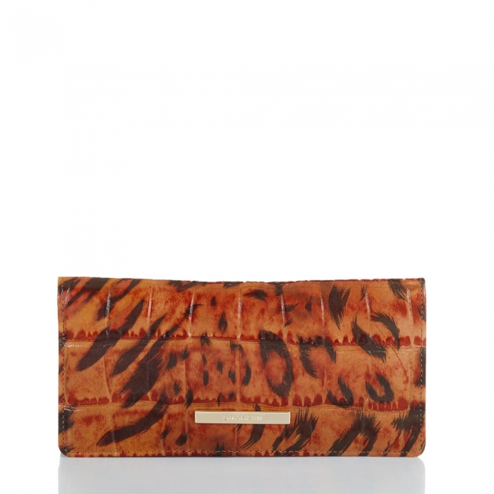 Brahmin Ady Wallet Cognac Hendrix ID:Brahmin-202578