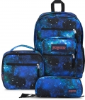 Jansport Big Student Cyberspace Galaxy Bundle - Cyberspace Glxy