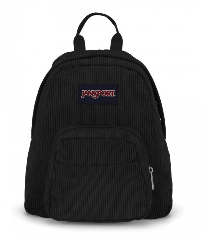 Jansport Half Pint Mini Backpack - Black Corduroy