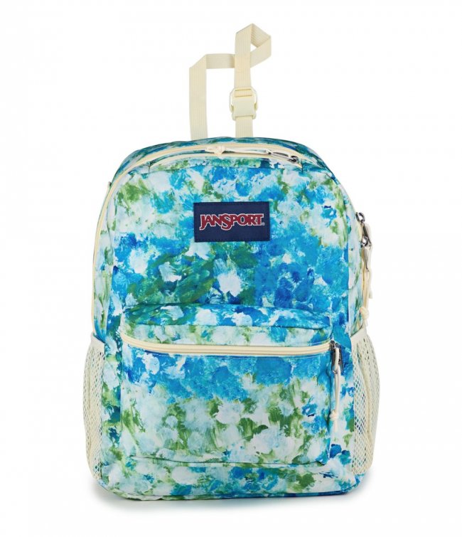 Jansport Central Adaptive Backpack - Mia Brown White Flowers