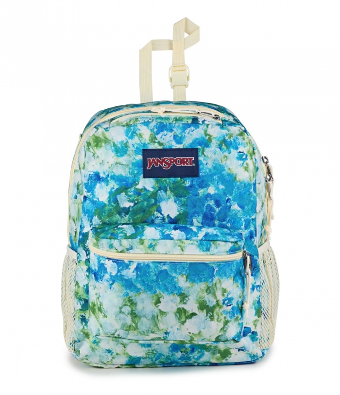 Jansport Central Adaptive Backpack - Mia Brown White Flowers