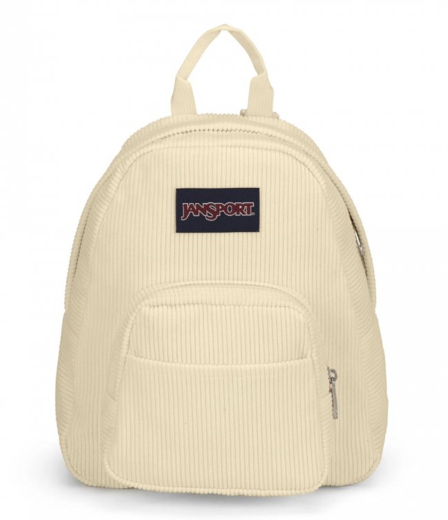 Jansport Half Pint Mini Backpack - Coconut Corduroy
