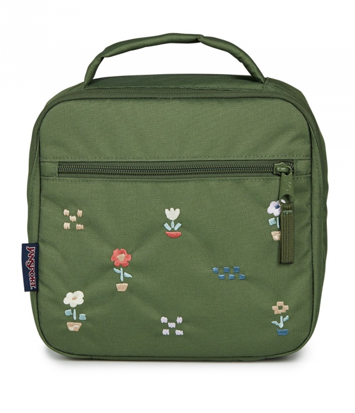Jansport Lunch Break - Flower Fundamentals Cargo Green
