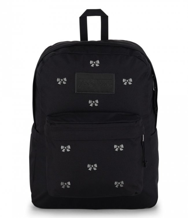 Jansport SuperBreak? Plus - Embroidered Bows Black