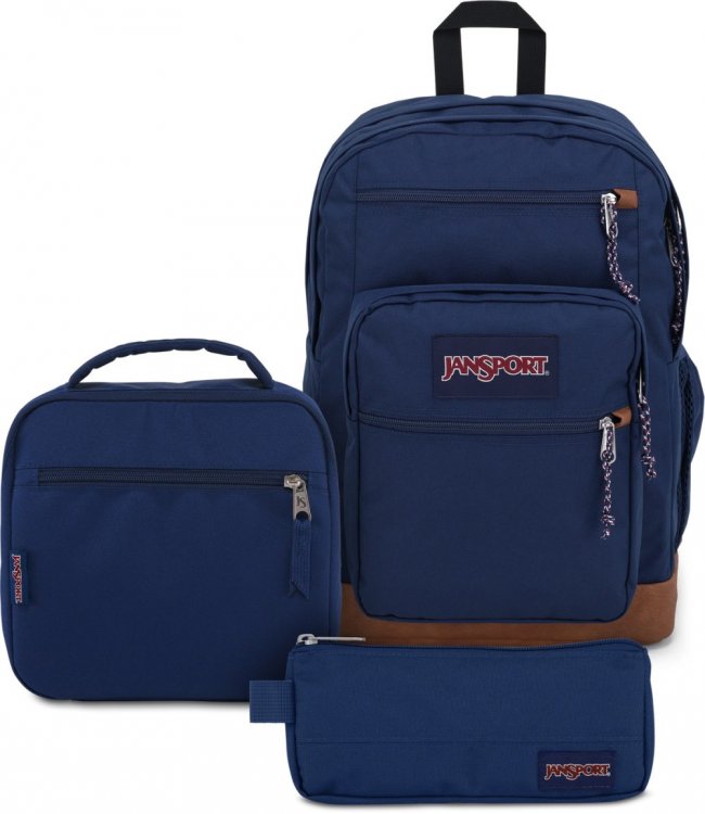 Jansport Cool Student Navy Bundle - Navy