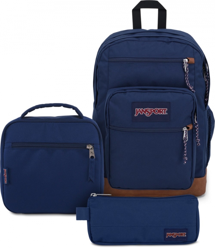 Jansport Cool Student Navy Bundle - Navy