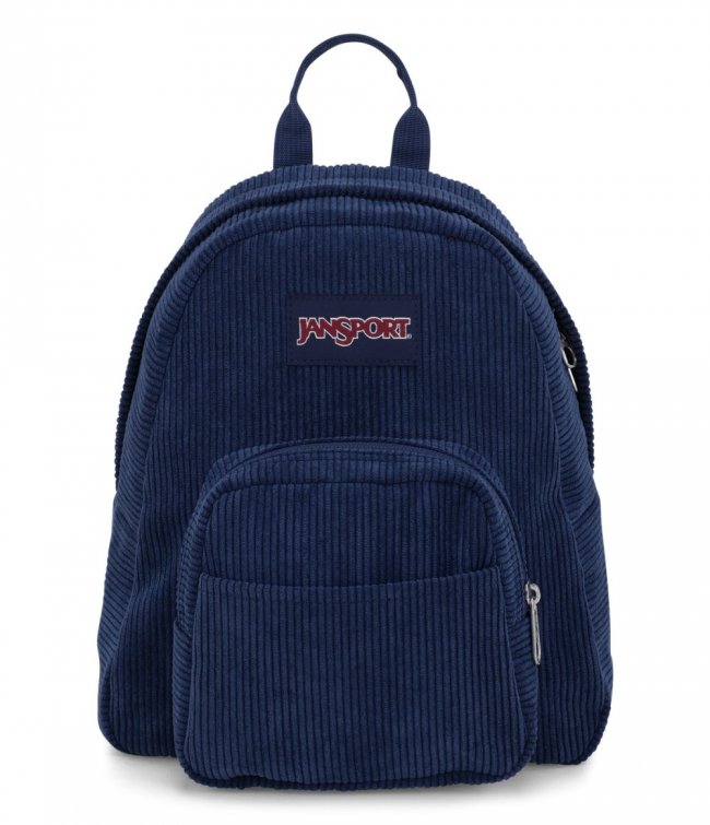 Jansport Half Pint Mini Backpack - Navy Corduroy