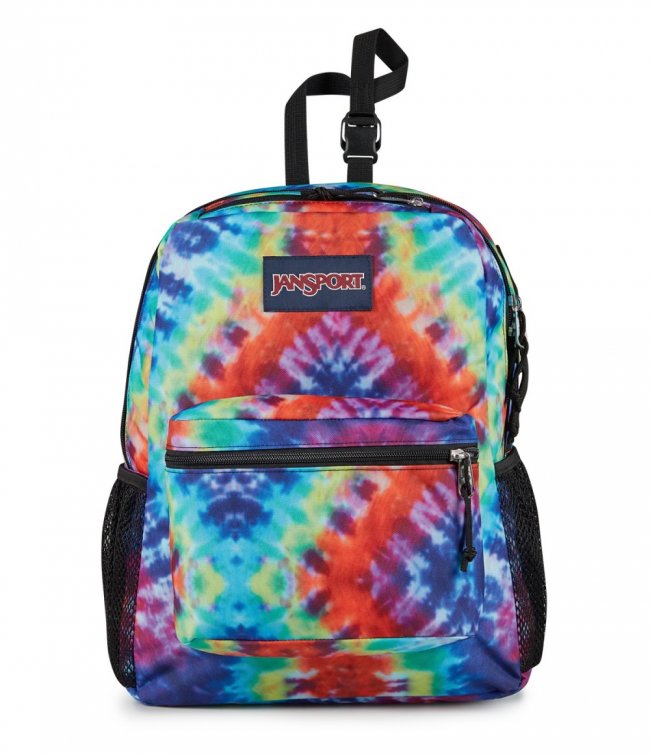 Jansport Central Adaptive Backpack - Red/Multi Hippie Days