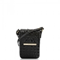 Brahmin Sasha Lightweight Black Leather Crossbody Bag ID:Brahmin-203287