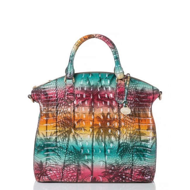 Brahmin Large Duxbury Satchel Luau Melbourne ID:Brahmin-203088