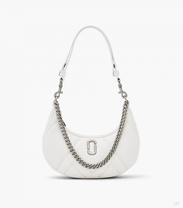 The Quilted Leather Curve Bag