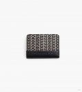 The Monogram Jacquard Mini Compact Wallet The Monogram Jacquard Mini Compact Wallet