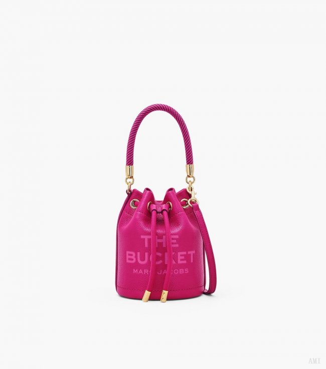 The Leather Mini Bucket Bag