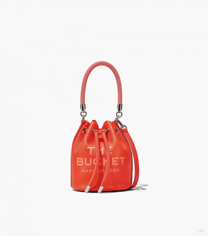 The Leather Mini Bucket Bag