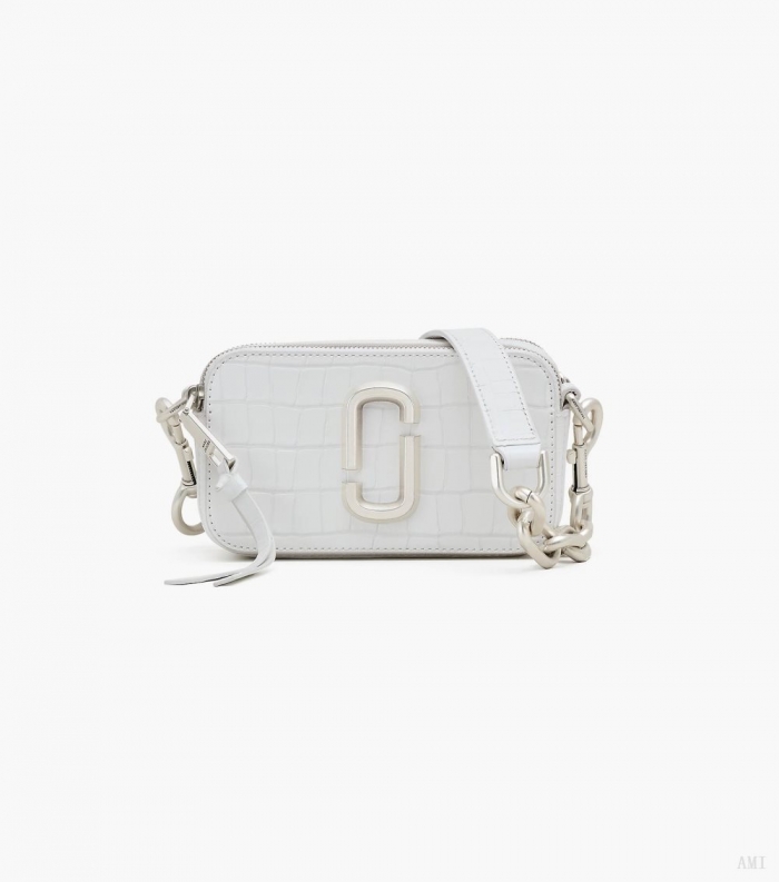 The Croc-Embossed Shoulder Snapshot