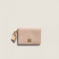 Miu Miu Leather card holder Powder Pink