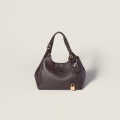 Miu Miu Leather handbag Dark Brown / Papaya