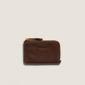 Miu Miu Nappa leather envelope card holder Briarwood