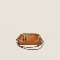 Miu Miu Caprice leather clutch Cognac Miu Miu Caprice leather clutch Cognac