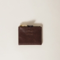 Miu Miu Small nappa leather wallet Briarwood Miu Miu Small nappa leather wallet Briarwood