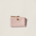 Miu Miu Leather pouch card holder Gem